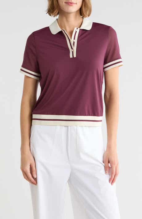 Mesh Sleeve Performance Polo