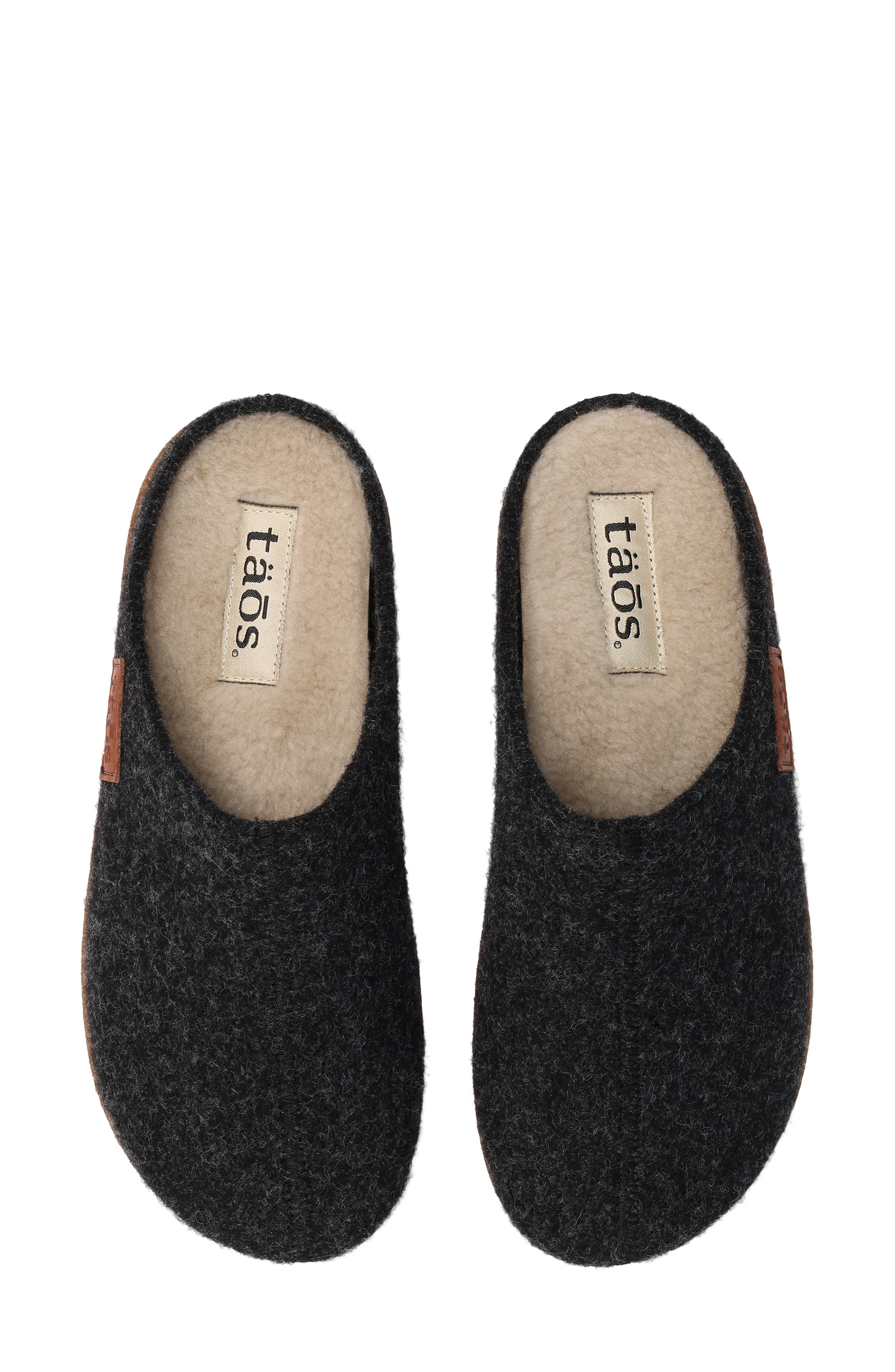 Woolness Clog, Alternate, color, BLACK