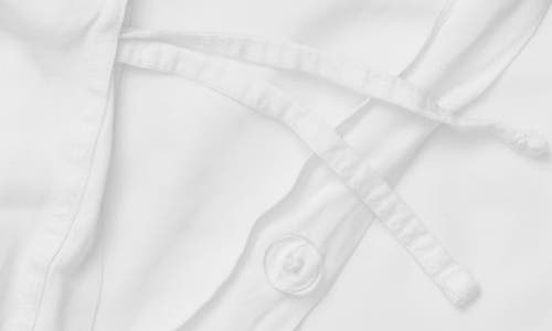 Barefoot Dreams Washed Duvet Cover In White
