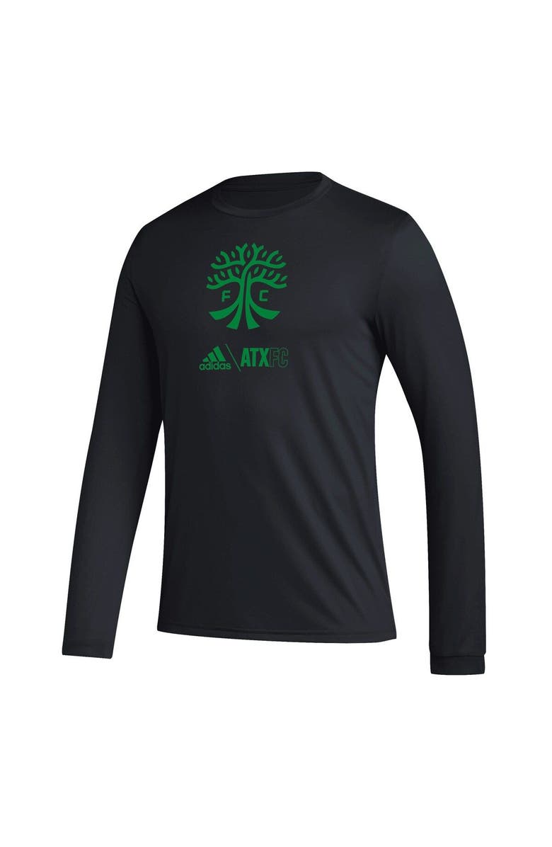 adidas Men's adidas Black Austin FC Icon AEROREADY Long Sleeve T-Shirt, Alternate, color, 