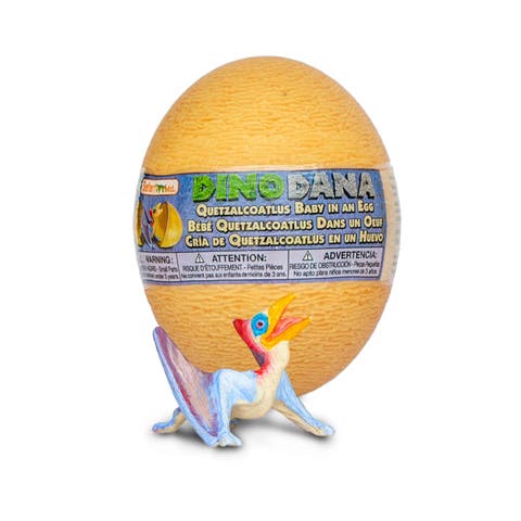 Dino Dana Quetzalcoatlus Baby with Egg Kids Toy Figure