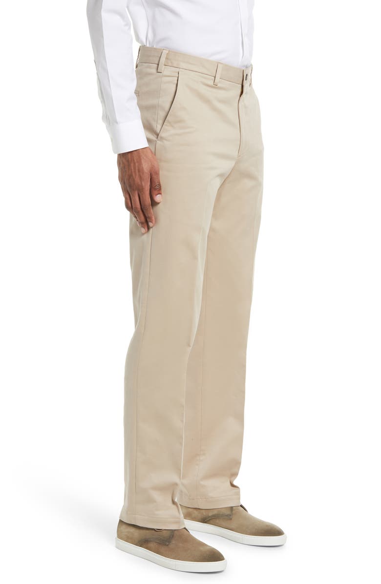 Vintage 1946 Stretch Cotton Flat Front Pants, Alternate, color, Khaki