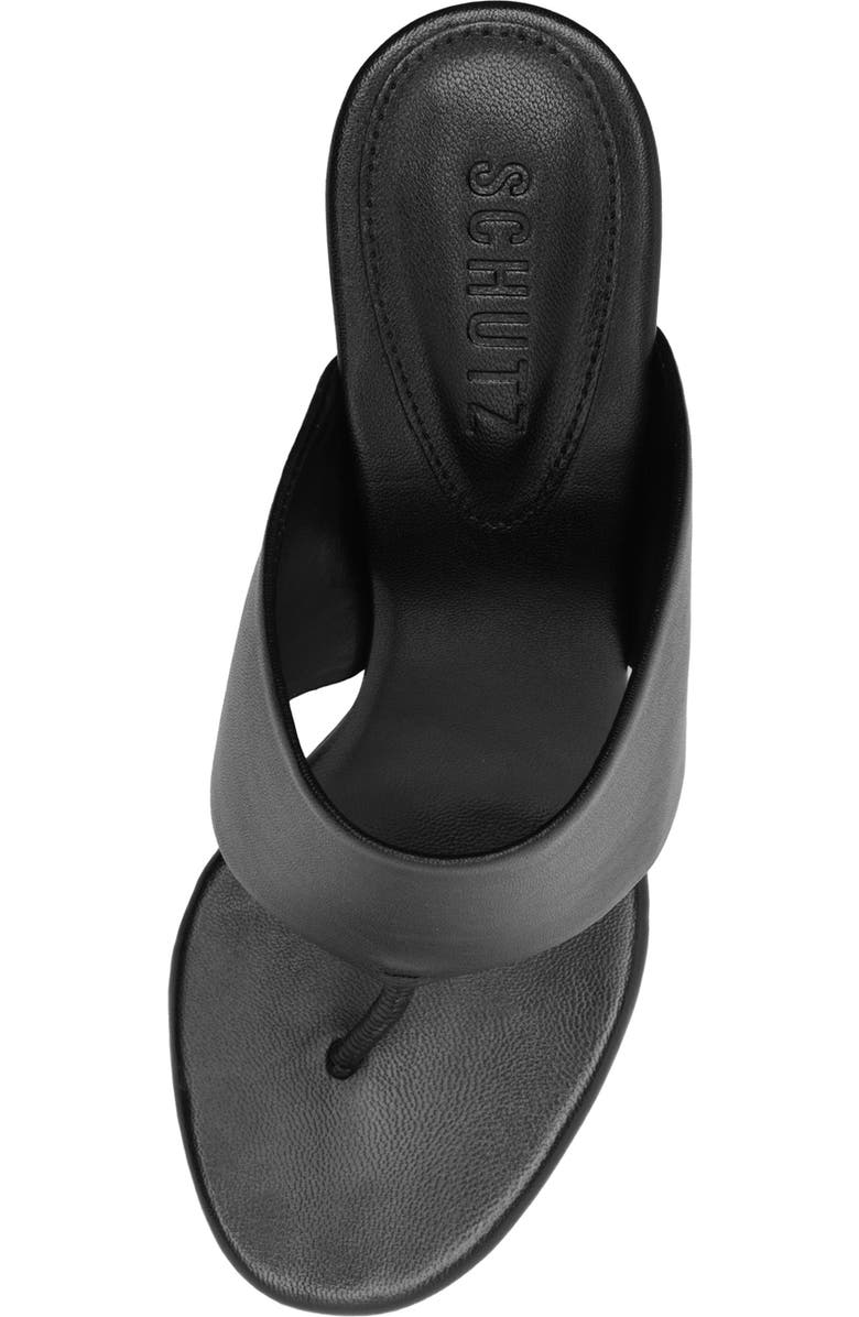 Schutz Martha Thong Sandal, Alternate, color, Black