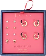 Leith 6-Pack Pizza Assorted Earrings Set