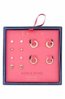 Leith 6-Pack Pizza Assorted Earrings Set
