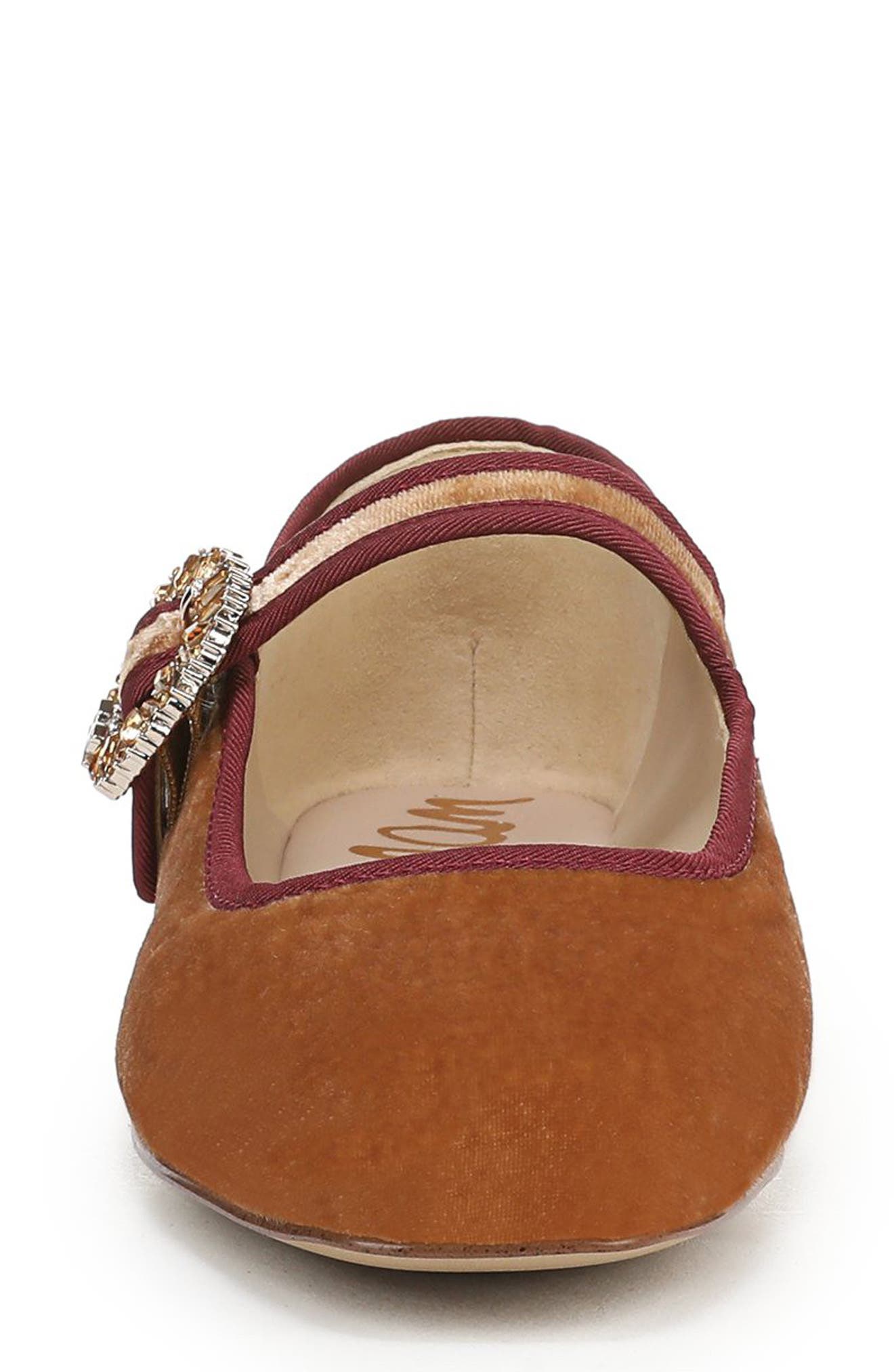 Michaela Mary Jane Flat, Alternate, color, NEW HARVEST BROWN