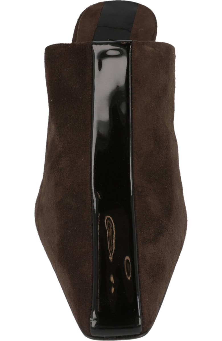 FERRAGAMO Sophye Suede Mule Pump, Alternate, color, Dark Brown