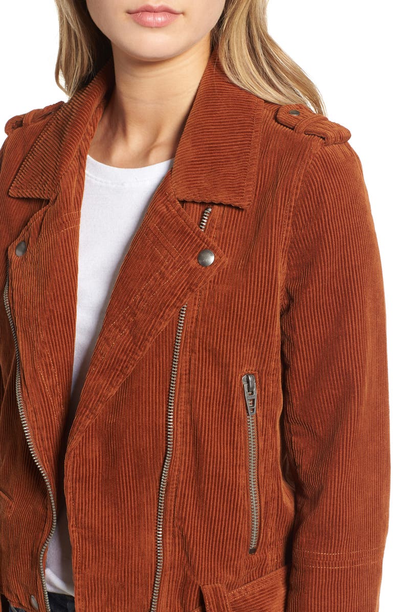 BLANKNYC Corduroy Moto Jacket, Alternate, color, 