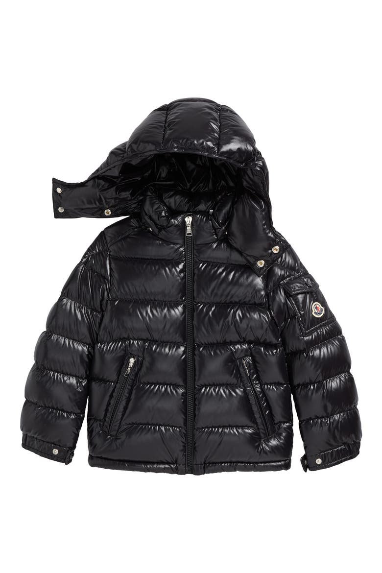Kids' New Maya Down Jacket, Main, color, BLACK/ BLACK