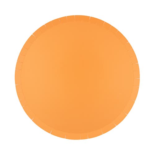 Jollity & Co Shade Collection Dinner Plates In Apricot