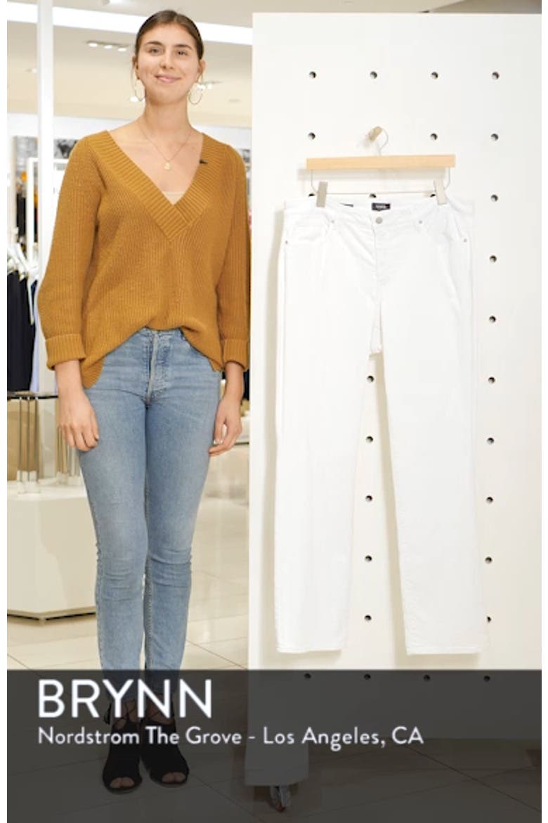 Marilyn High Rise Stretch Straight Leg Jeans video