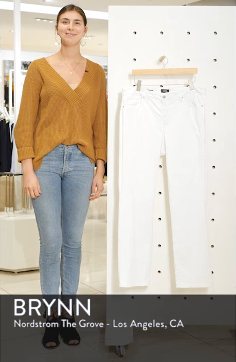 Marilyn High Rise Stretch Straight Leg Jeans, sales video thumbnail