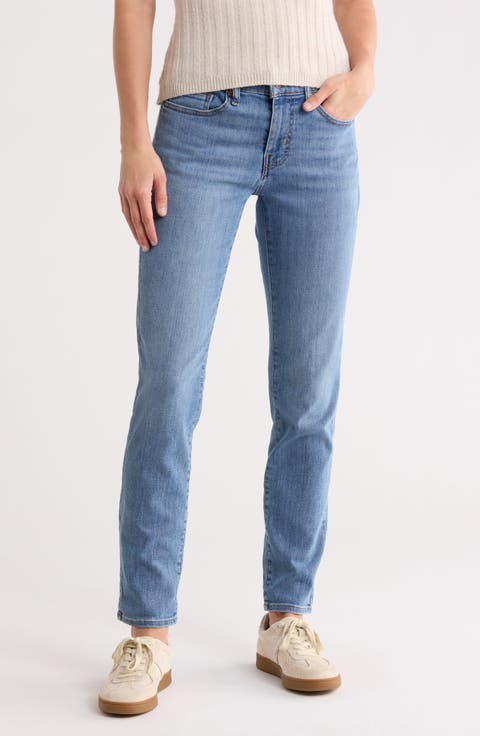 Le Garcon Mid Rise Crop Boyfriend Jeans