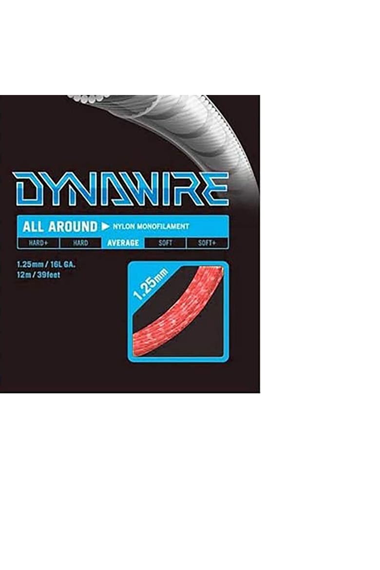 Dynawire 16Lg 1.25mm Tennis String, Alternate, color, Red