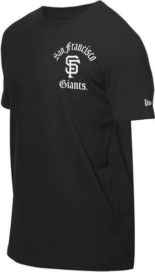 Men's New Era Black San Francisco Giants Sugar Skulls T-Shirt