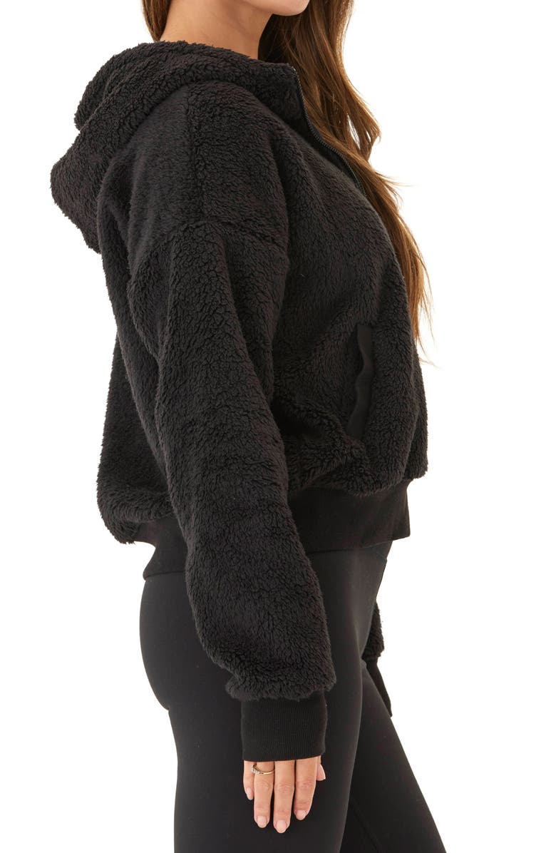 Threads 4 Thought Izara High Pile Fleece Zip Hoodie, Alternate, color, 