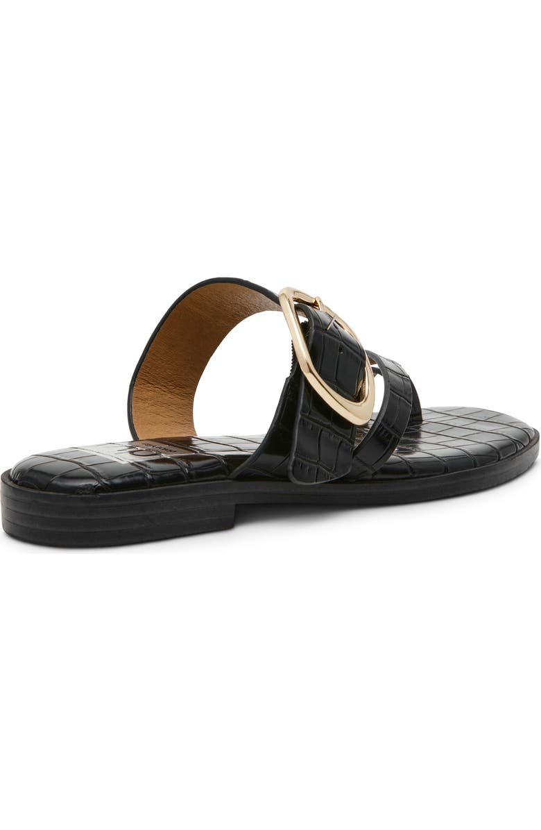 DV by Dolce Vita Makai Toe Loop Buckle Sandal, Alternate, color, Black