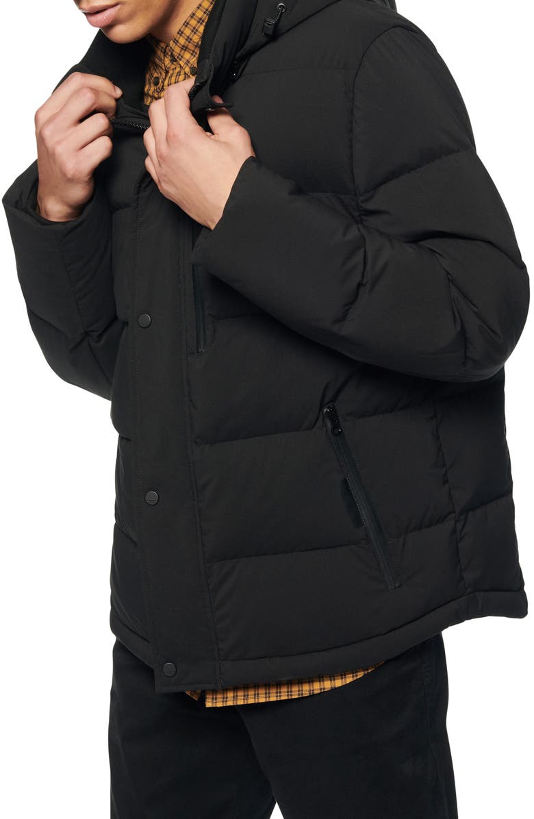 Andrew Marc Tambos Quilted Down Coat, Alternate, color, 