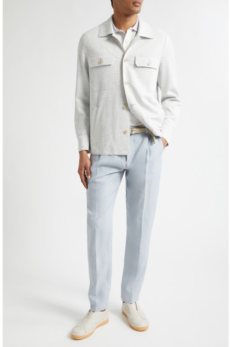 Contrast Trim Cotton Piqué Polo, Alternate, color, WHITE/ MELANGE LIGHT GREY