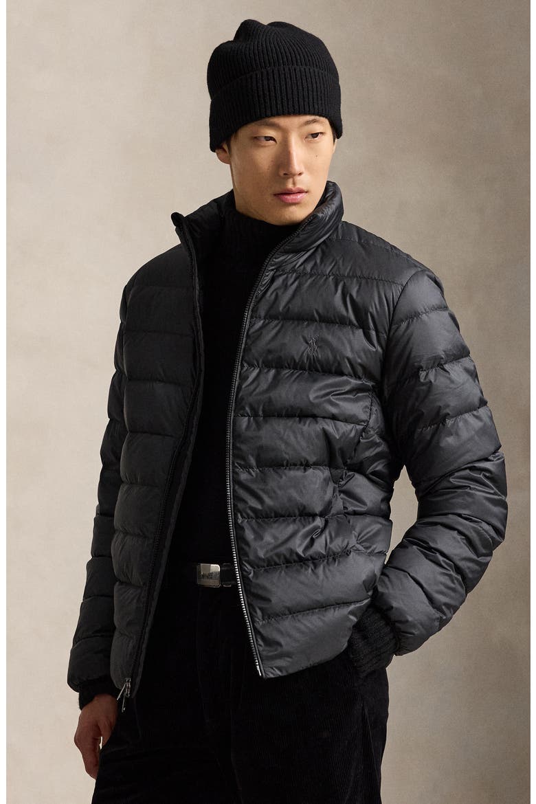 The Colden Water Repellent Packable Down Jacket, Alternate, color, POLO BLACK