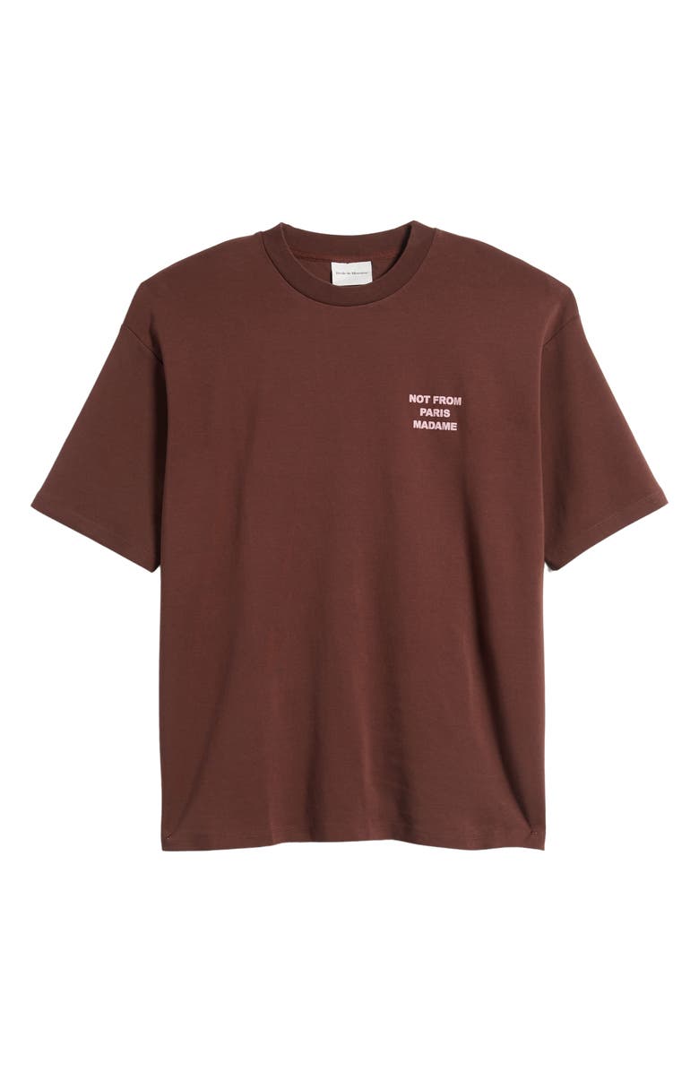 Drôle de Monsieur Le Slogan Logo Graphic T-Shirt, Alternate, color, 