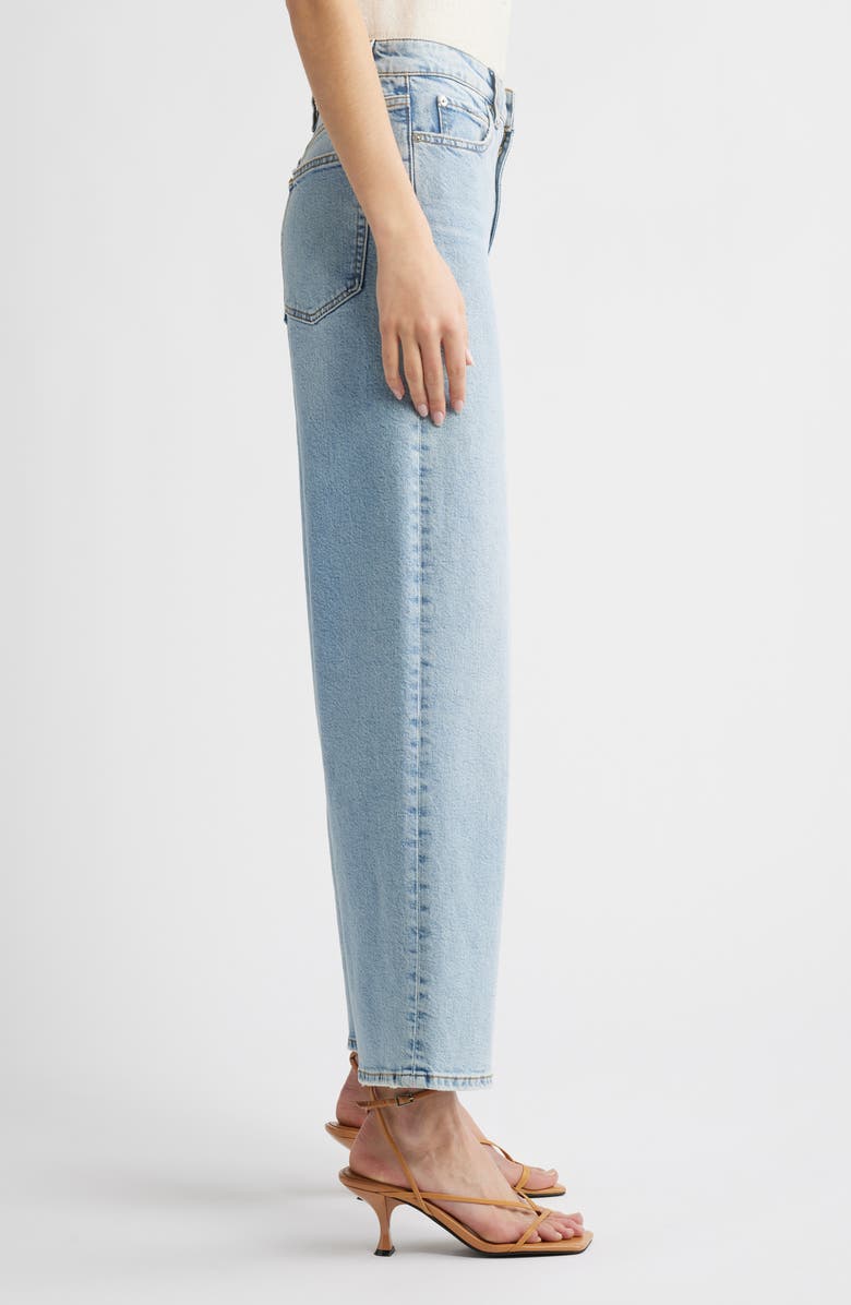 FRAME The Wide High Waist Ankle Wide Leg Jeans, Alternate, color, Dolly