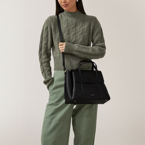 Radley London The Chancery Medium Flapover Satchel Bag In Black
