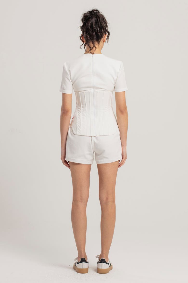 White Short, Alternate, color, white
