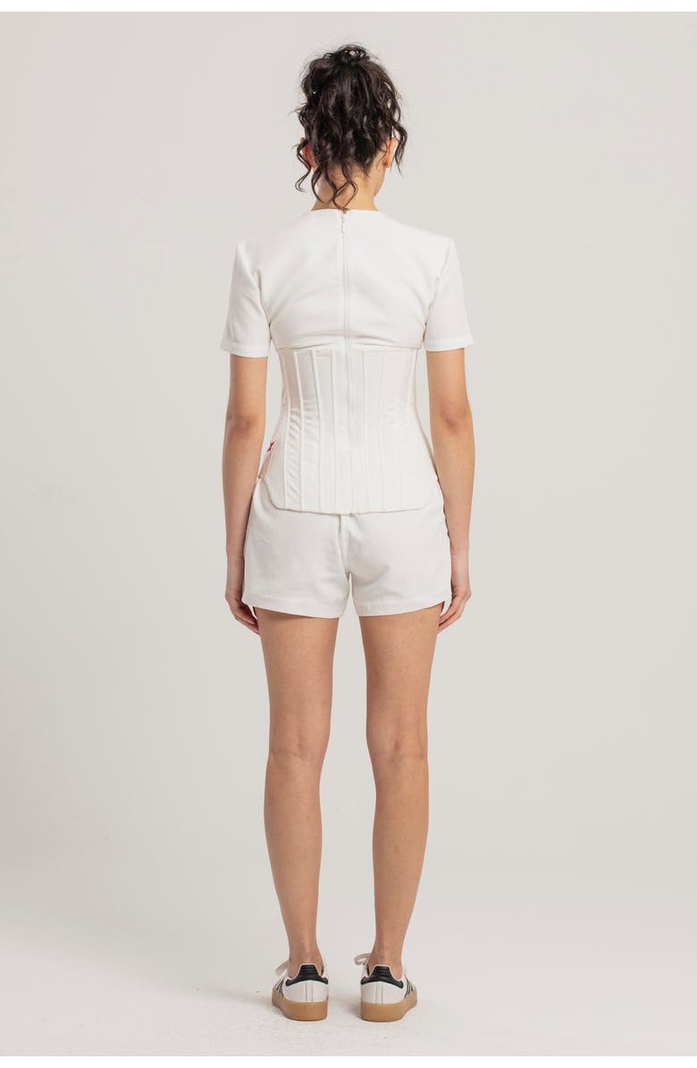 PCFG White Short, Alternate, color, White