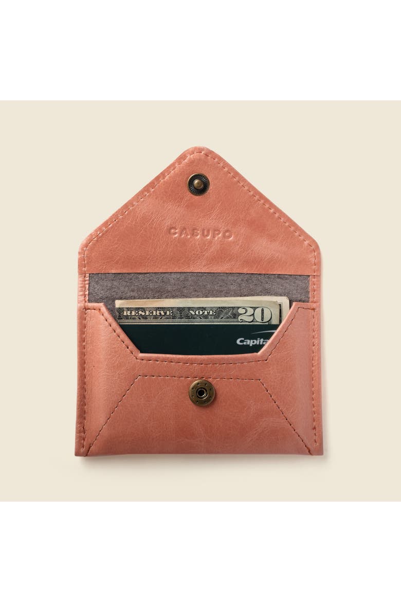 Mini Envelope Wallet with RFID Protection, Alternate, color, Pearl Pink