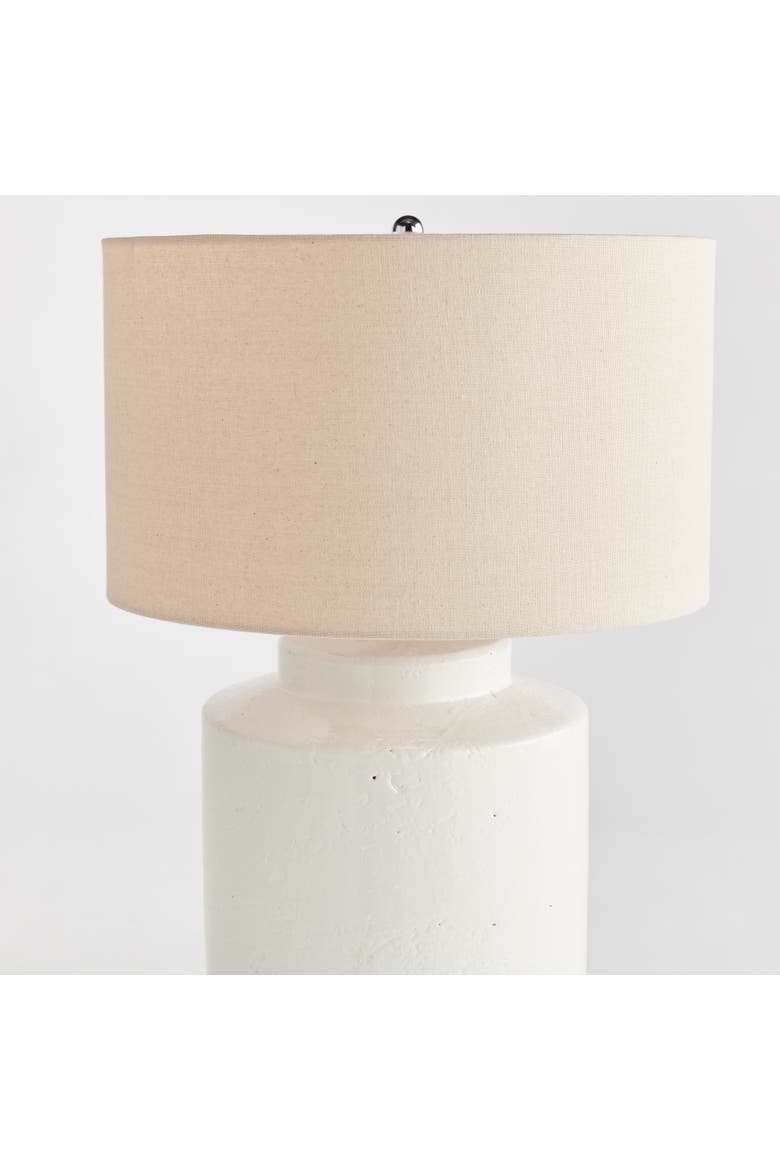 Monty Table Lamp, Alternate, color, White