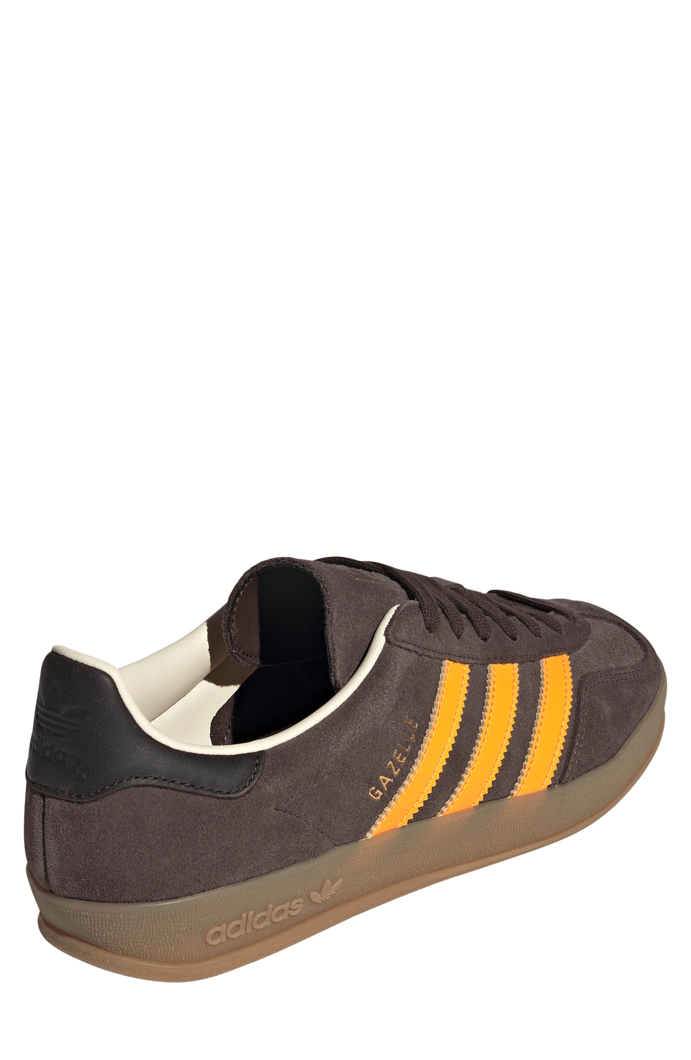 adidas Gazelle Indoor Sneaker, Alternate, color, Brown/Luta