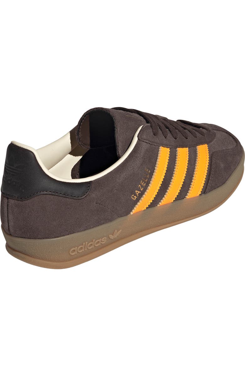 adidas Gazelle Indoor Sneaker, Alternate, color, Brown/Luta