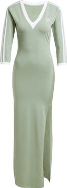 adidas Originals Adicolor Classics 3-Stripes Maxi Dress