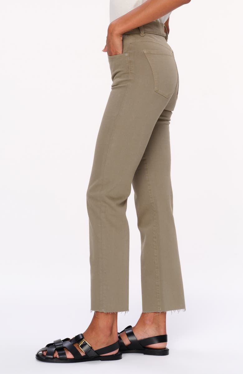 DL1961 Patti Raw Hem High Waist Ankle Straight Leg Jeans, Alternate, color,