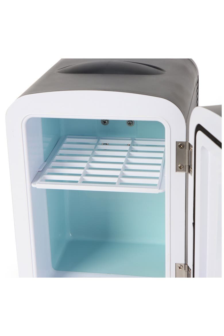 6-Can Mini Fridge, Alternate, color, BLACK