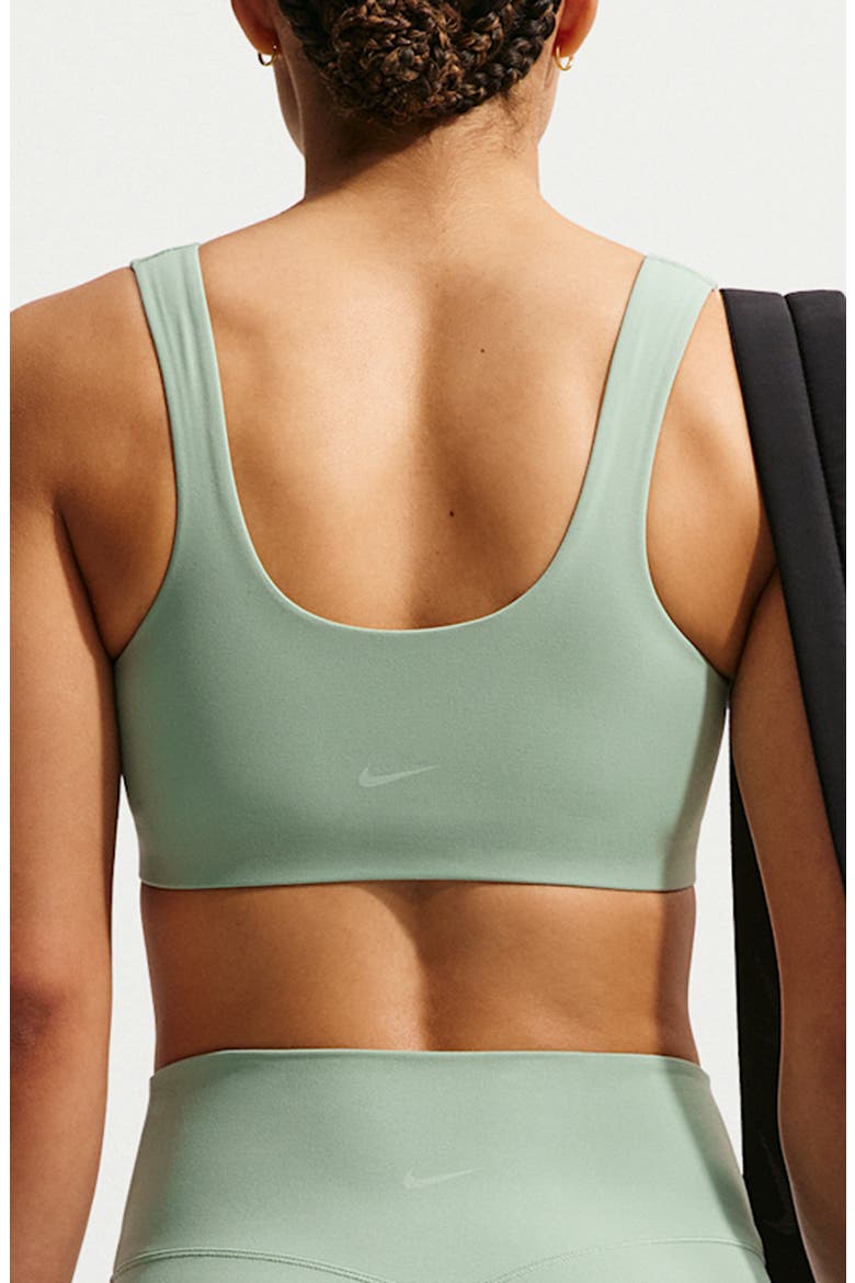 Zenvy Dri-FIT Sports Bra, Alternate, color, STEAM/ WHITE