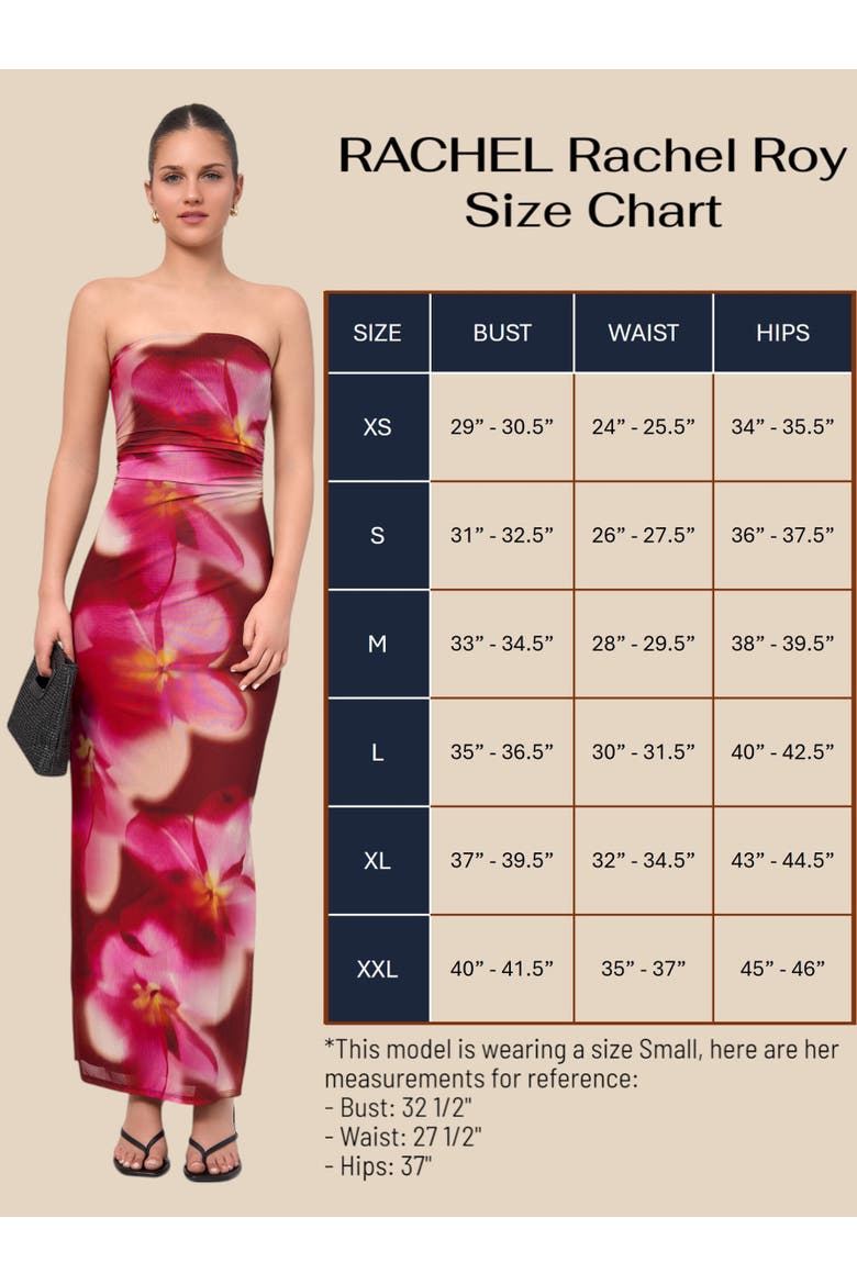 Isola Strapless Mesh Maxi Dress, Alternate, color, Dark Red