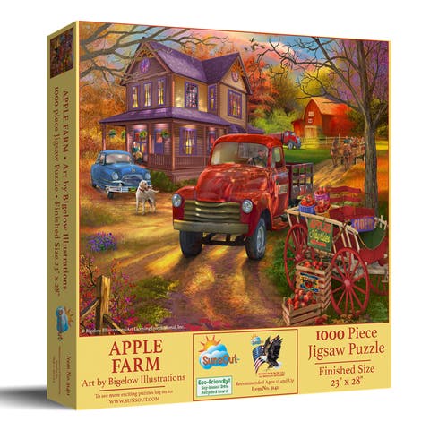 Apple Farm 1000 piece Jigsaw Puzzle for Adults