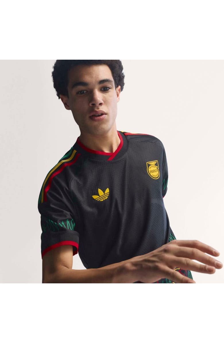 adidas Men's adidas Black Jamaica National Team 2026 Away On-Field Authentic Jersey, Alternate, color, Black