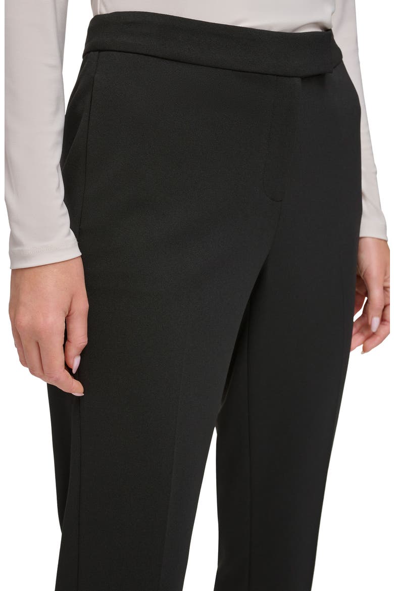 Foundation Slim Leg Career Pants, Alternate, color, BLACK