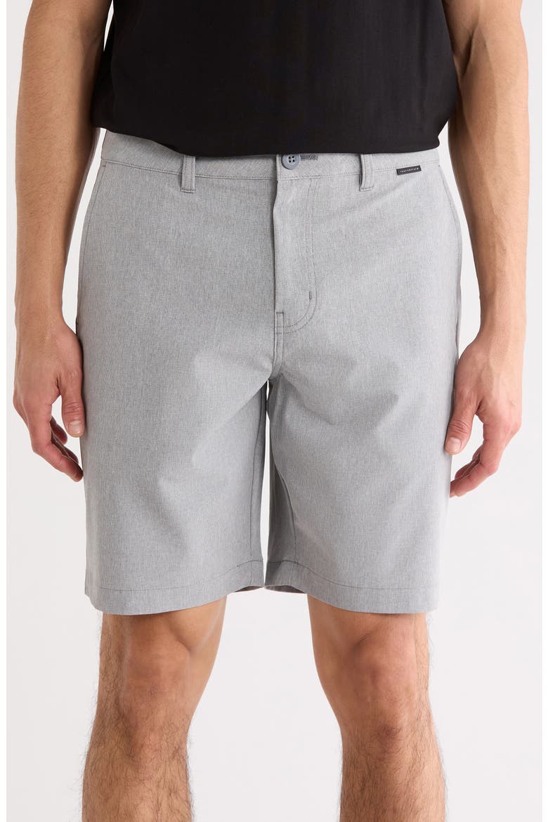 Dolphin Patrol Shorts, Main, color, HEATHER GREY