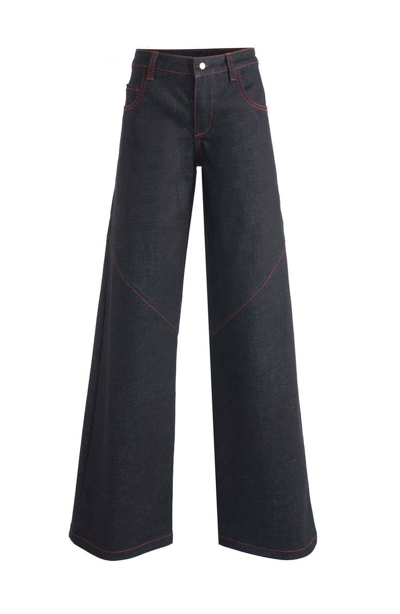 Jendue Davidson Wide Leg Pants, Alternate, color, Deep Blue