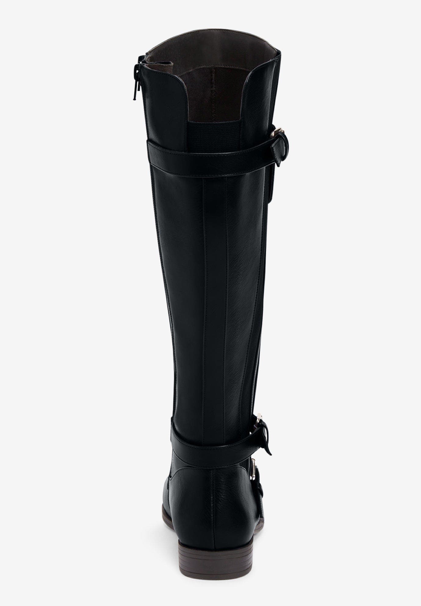 Comfortview The Whitley Tall Wide Calf Boot, Alternate, color, Black
