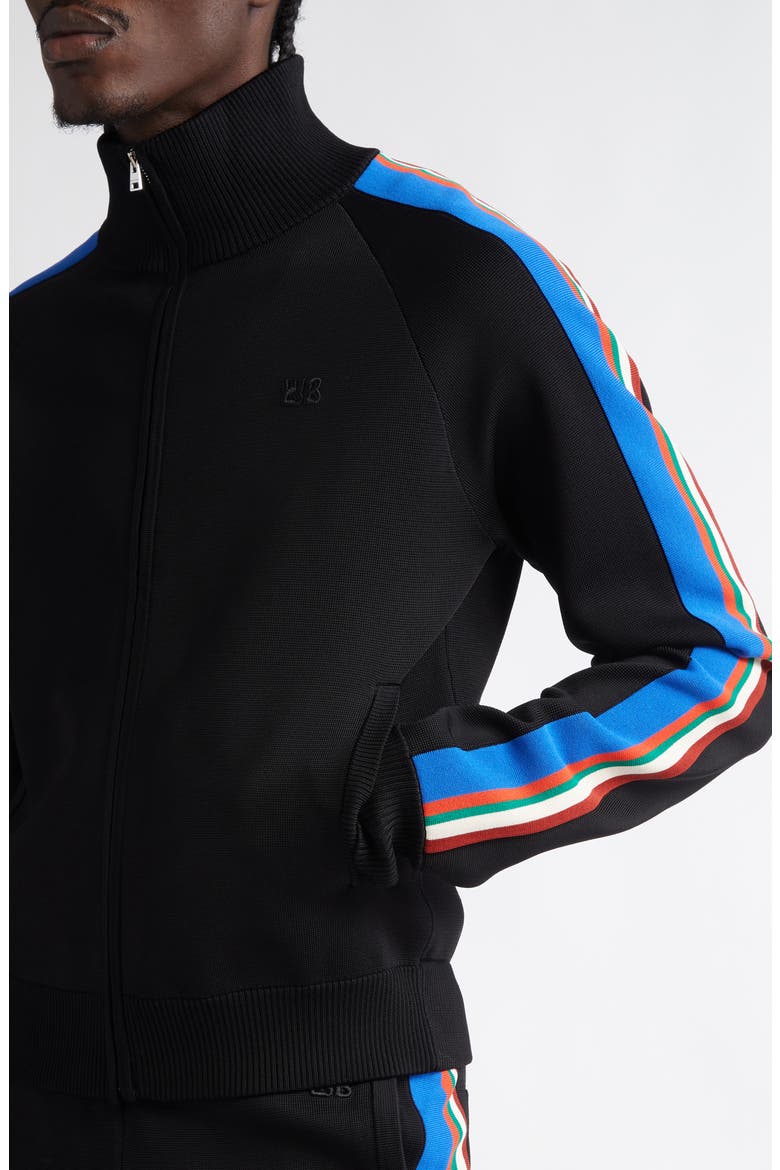 Tide Track Cardigan, Alternate, color, BLACK