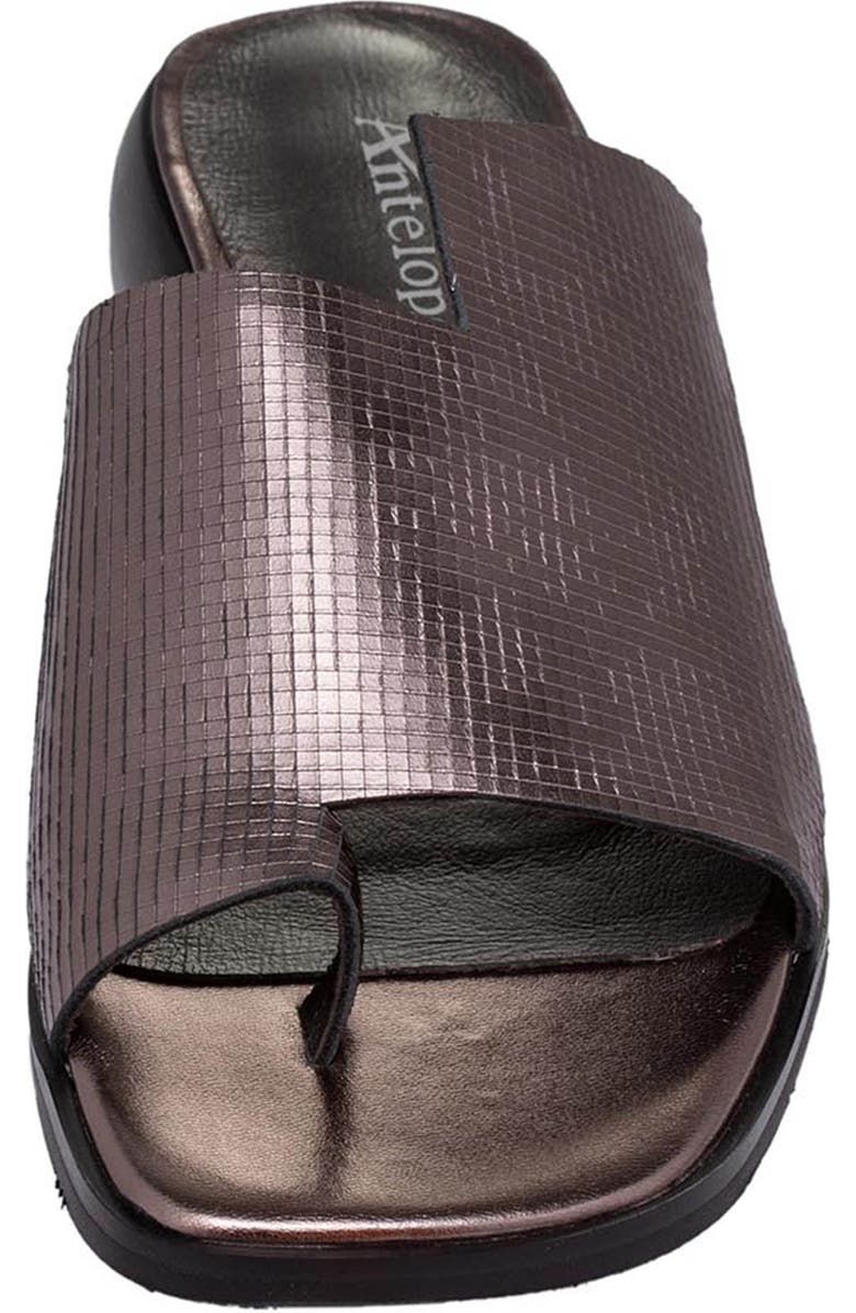 ANTELOPE Luci Sandal, Alternate, color, Pewter