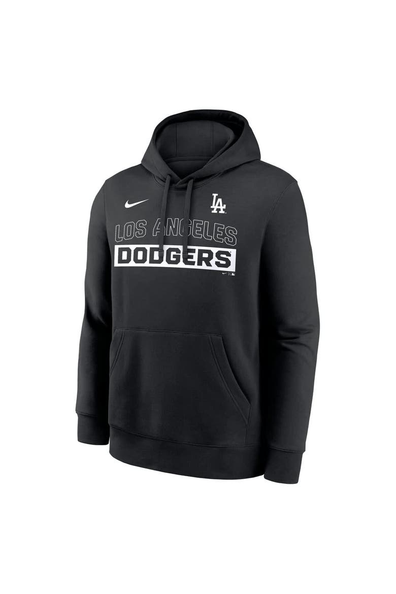 Men's Nike Black Los Angeles Dodgers Primetime Club Hoodie, Alternate, color, Black