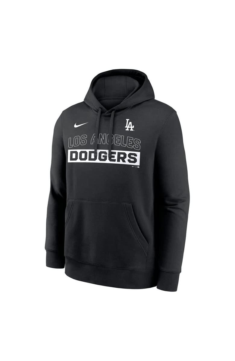 Nike Men's Nike Black Los Angeles Dodgers Primetime Club Hoodie, Alternate, color, Black