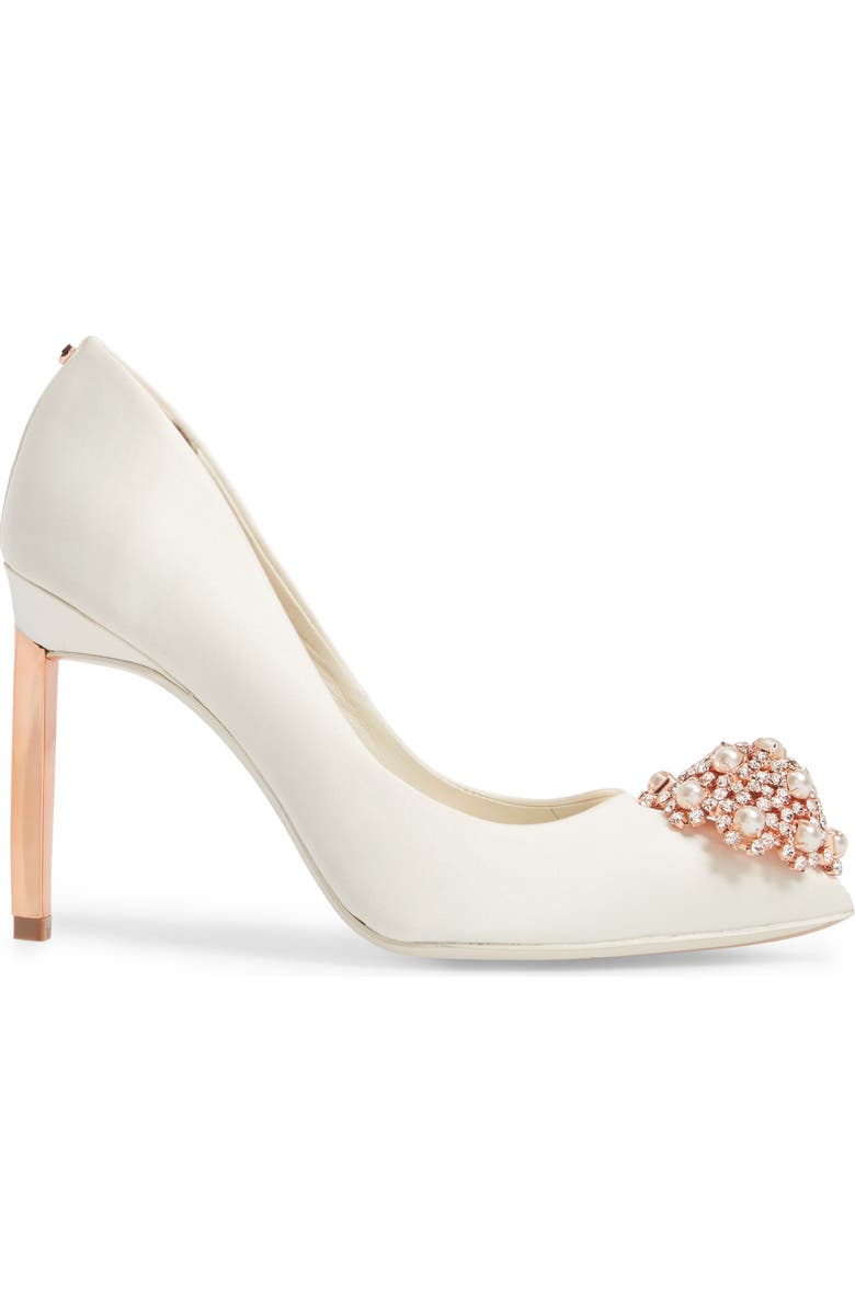Ted Baker London 'Peetch' Pointy Toe Pump, Alternate, color,