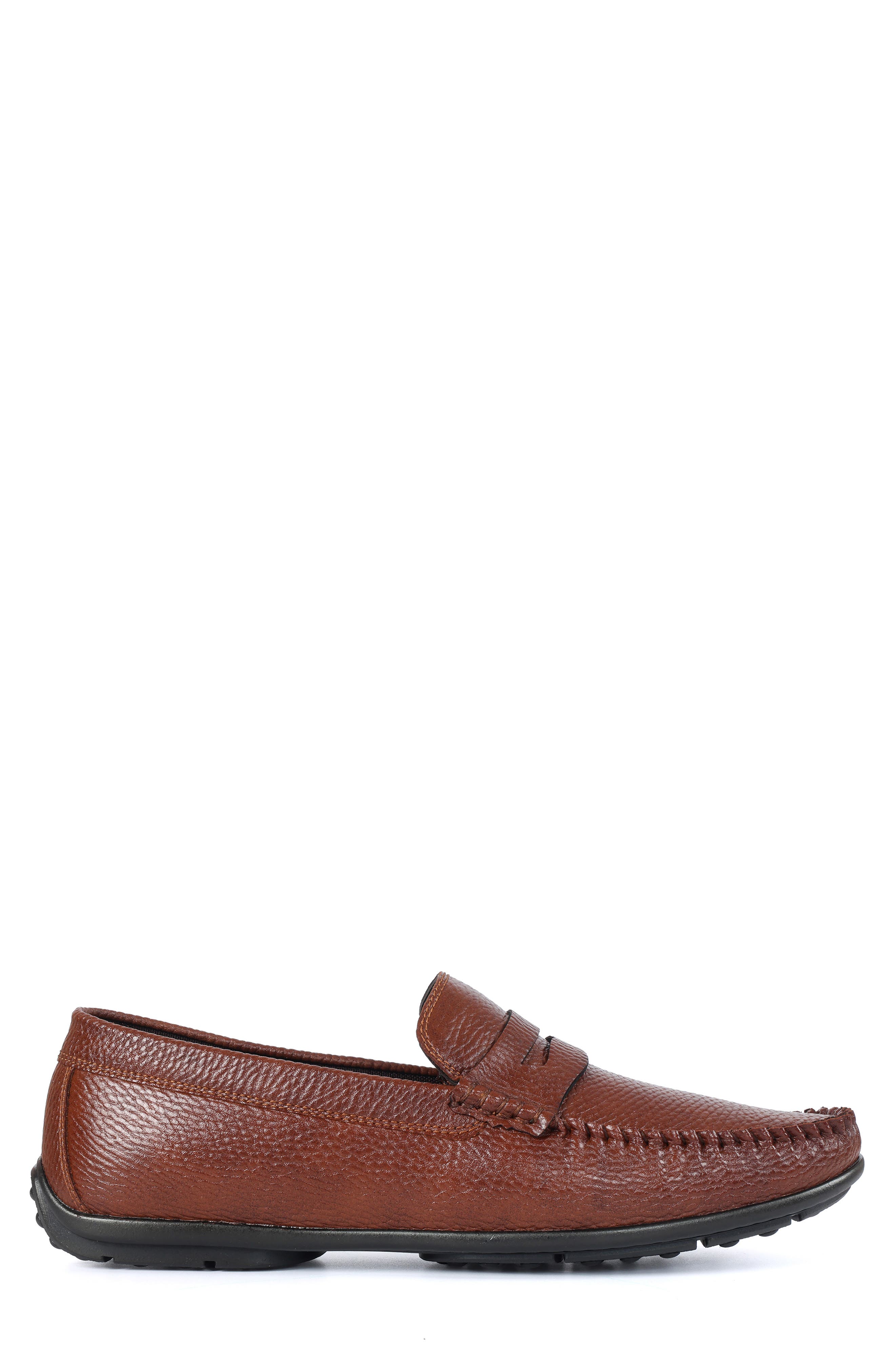 Brentwood Penny Driving Loafer, Alternate, color, COGNAC